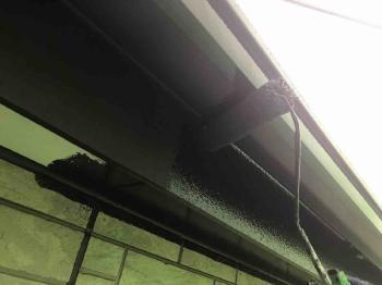 入間市　屋根外壁塗装　付帯部塗装　軒天 (1).jpg