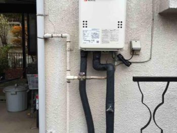 所沢市で故障前に新しいものに給湯器を付け替えました。