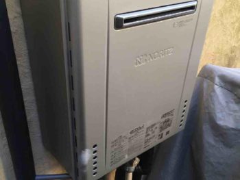 所沢市松ヶ丘でノーリツガス給湯器を設置