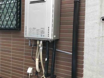 入間市下藤沢でエコジョーズ給湯器への交換工事