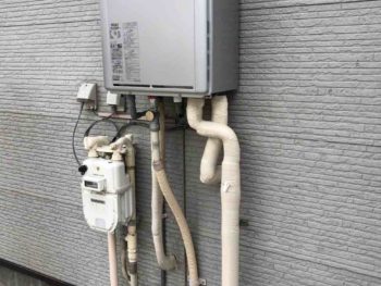 所沢市狭山ヶ丘でエコジョーズ給湯器の交換工事