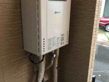 所沢市花園でノーリツ給湯器、レンジフード、コンロの割引セット工事！