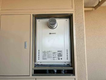 マンションの給湯器故障　交換工事　入間市