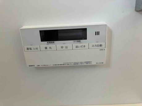 所沢市|壊れやすい冬の前に!ガス給湯器交換~リモコン設置