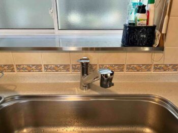 所沢市｜いつもの場所を使いやすく！キッチン水栓交換工事