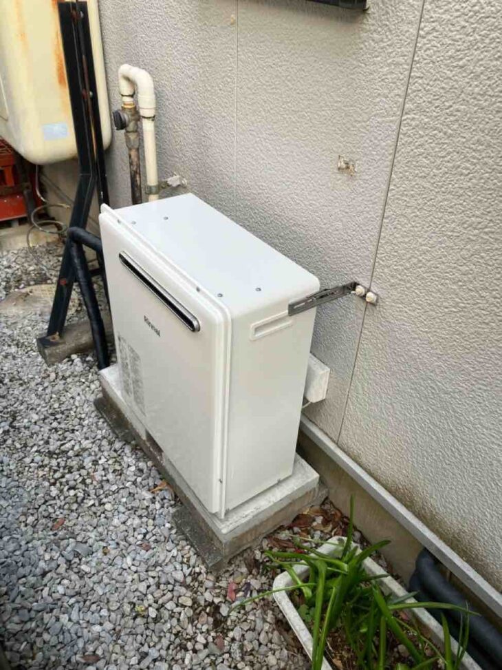 新設した給湯器