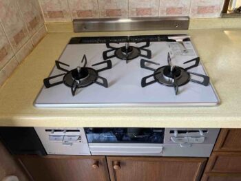 所沢市｜便座・ビルトインコンロ・レンジフード　3つの工事をまとめて行いました！