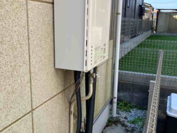 所沢市｜まとめてスッキリ！ガス給湯器とキッチン水栓の交換工事