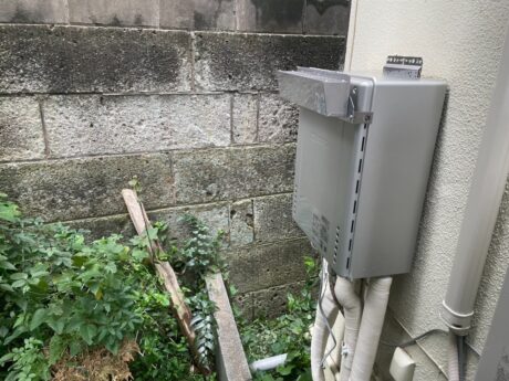 新しく設置したエコジョーズ