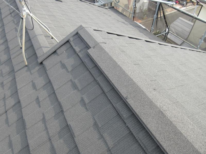 狭山市　屋根葺き替え　外壁塗装　施工後 (7).JPG