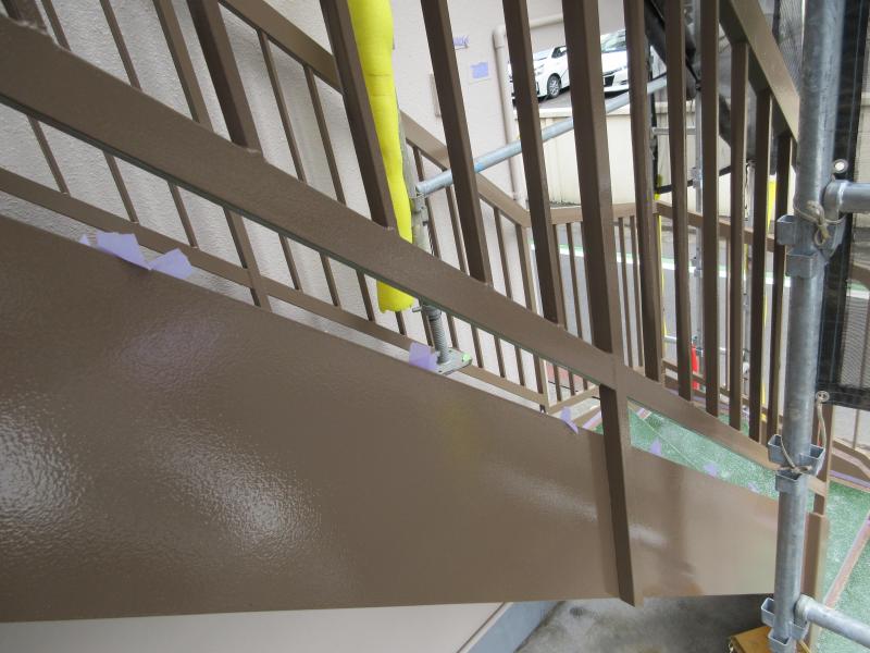 日高市　屋根・外壁・階段塗装　施工後 (7).JPG