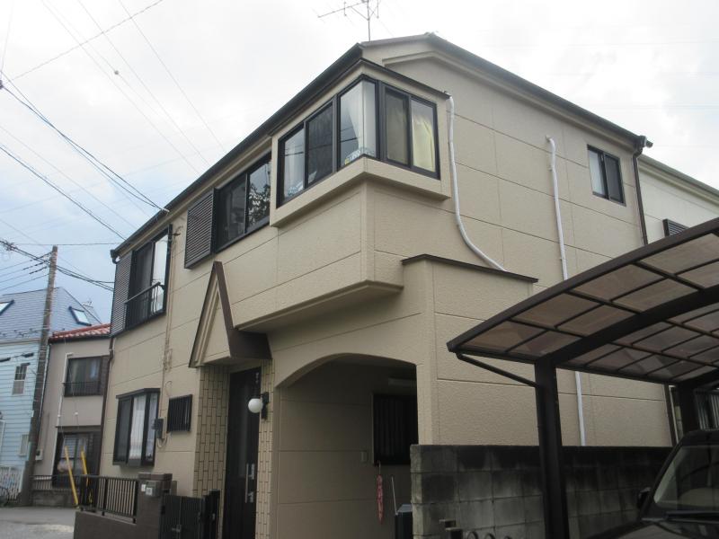 所沢市　屋根塗装　外壁塗装　施工後３