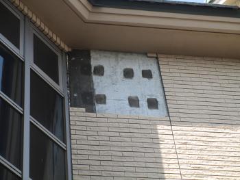 所沢市　外壁タイル　張り替え　施工前