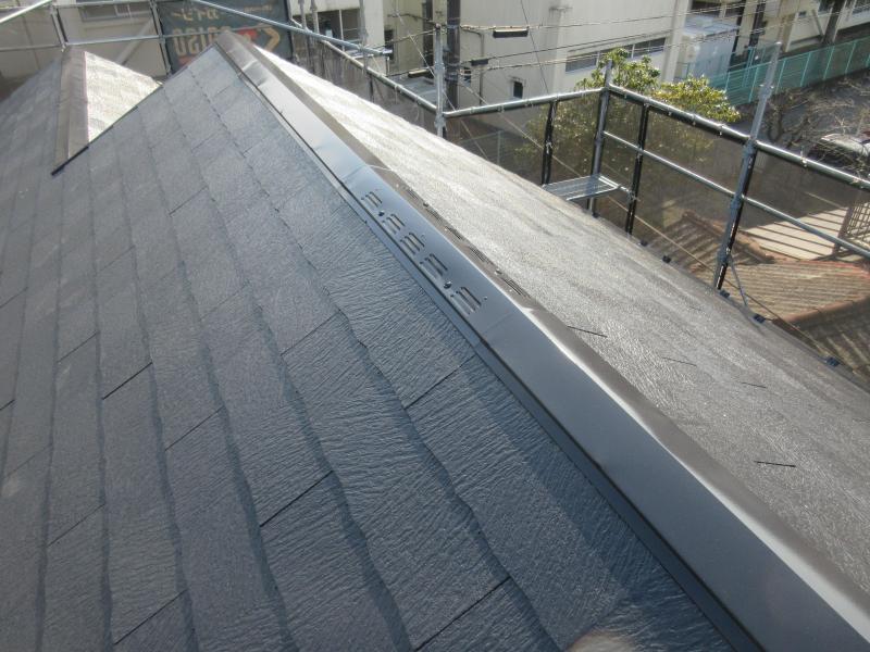 飯能市　屋根塗装　外壁塗装　屋根塗装完成 (2).JPG