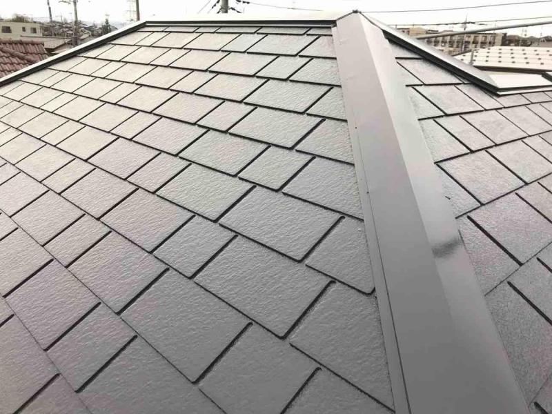 日高市 屋根・外壁塗装 屋根完成 (2).jpg